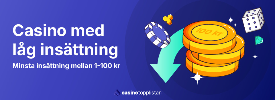 Casino med minsta insättning - Hitta dina favoriter
