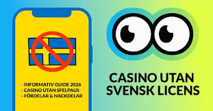 Upptäck Casino Utan Svensk Licens En Guide till Spelupplevelser Utan Gränser